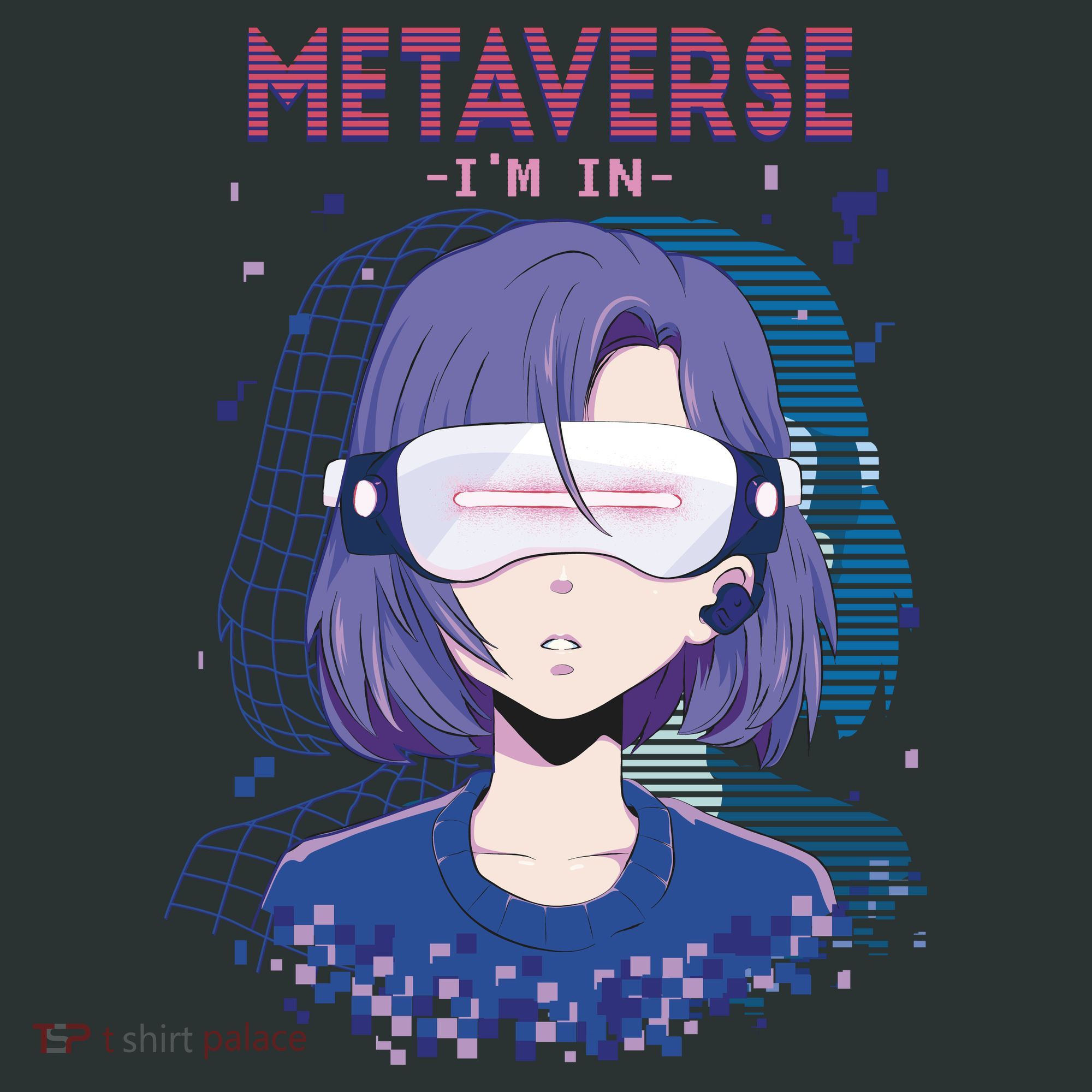 Metaverse I'm In Anime Mousepad