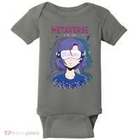 Metaverse I'm In Anime Baby Bodysuit thumb 0
