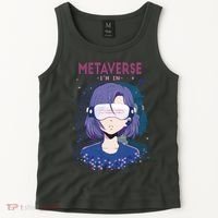 Metaverse I'm In Anime Tank Top thumb 2
