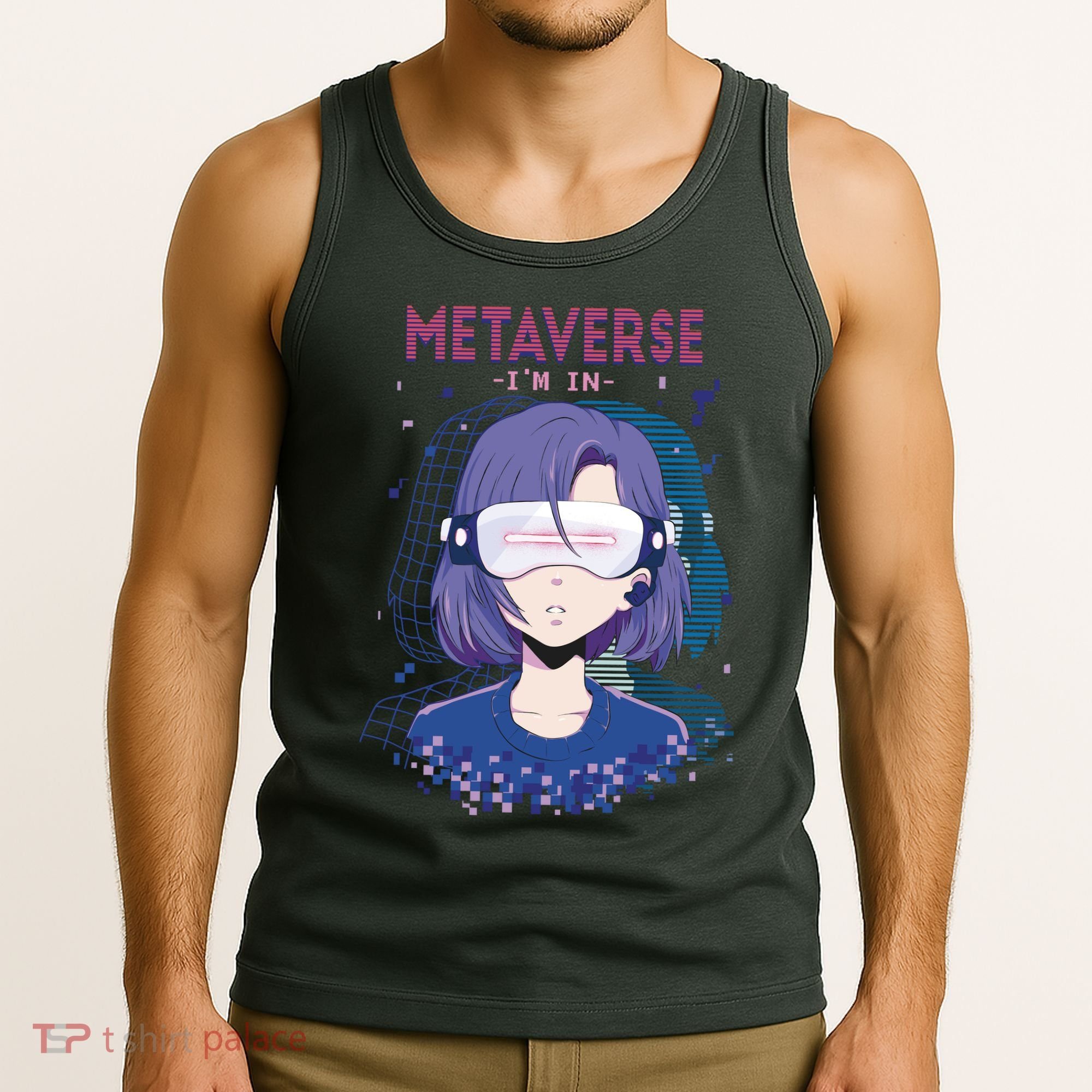 Metaverse I'm In Anime Tank Top
