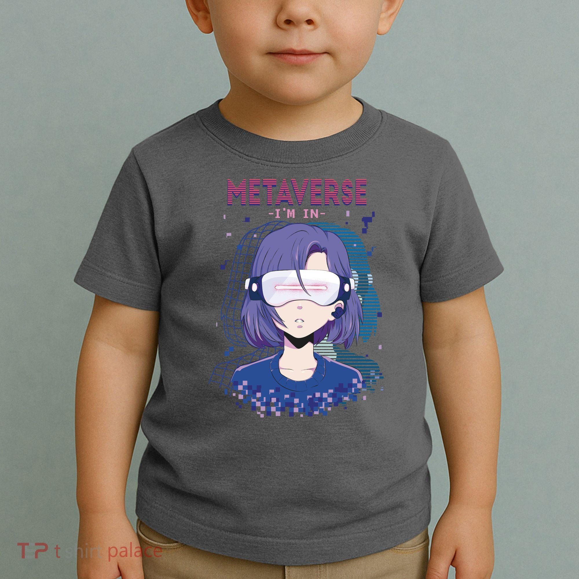 Metaverse I'm In Anime Toddler T-Shirt