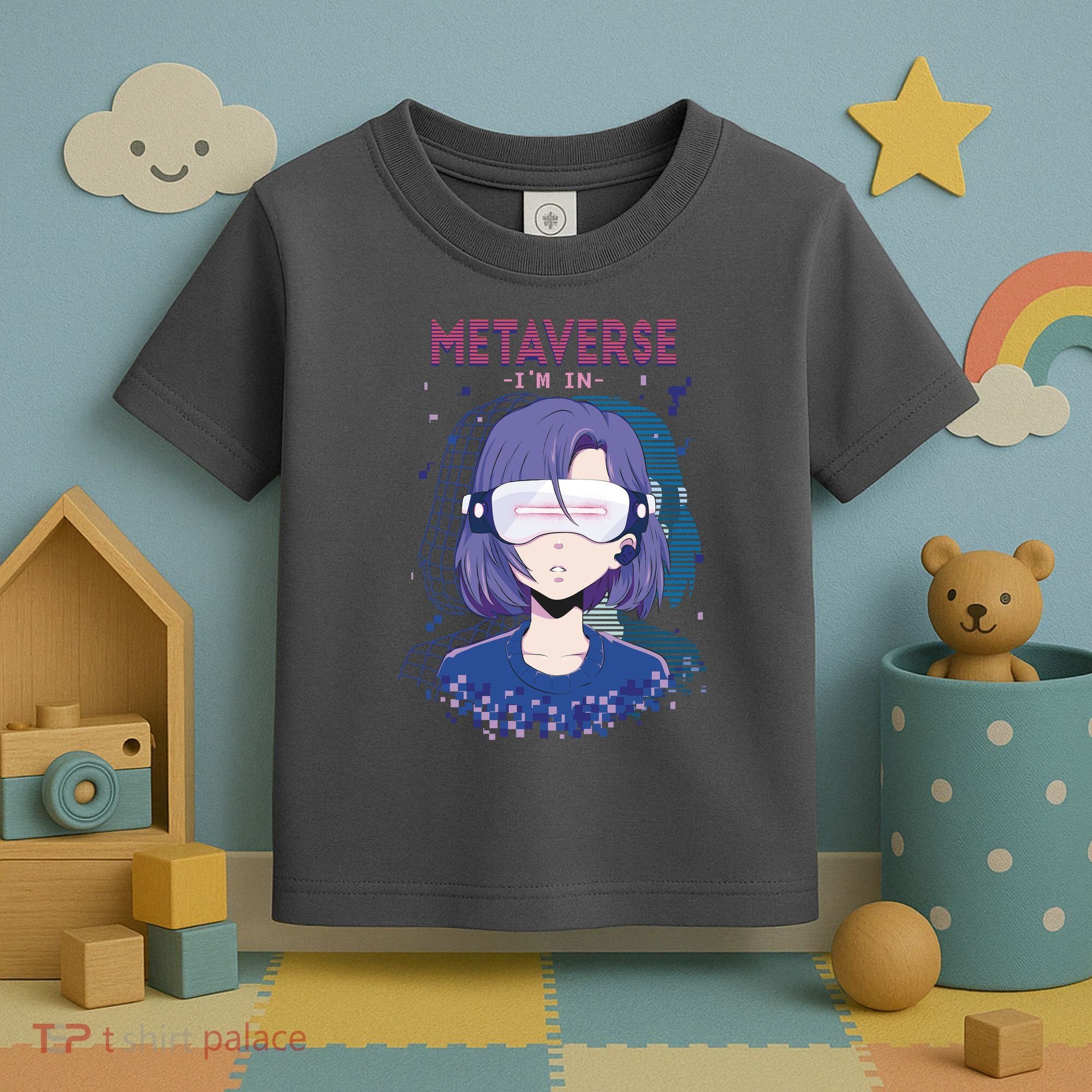Metaverse I'm In Anime Toddler T-Shirt