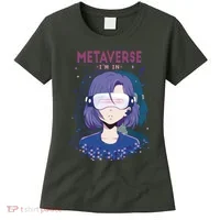 Metaverse I'm In Anime Women's T-Shirt thumb 0