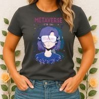 Metaverse I'm In Anime Women's T-Shirt thumb 2