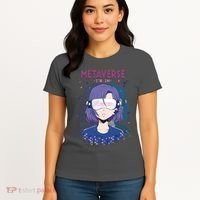 Metaverse I'm In Anime Women's T-Shirt thumb 4
