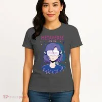 Metaverse I'm In Anime Women's T-Shirt thumb 4