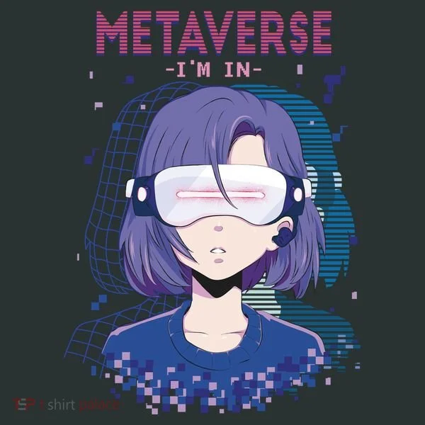 Metaverse I'm In Anime Women's T-Shirt