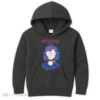 Metaverse I'm In Anime Kids Hoodie thumb 0