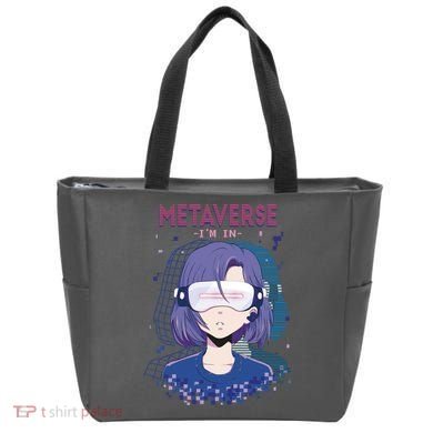 Metaverse I'm In Anime Tote Bag