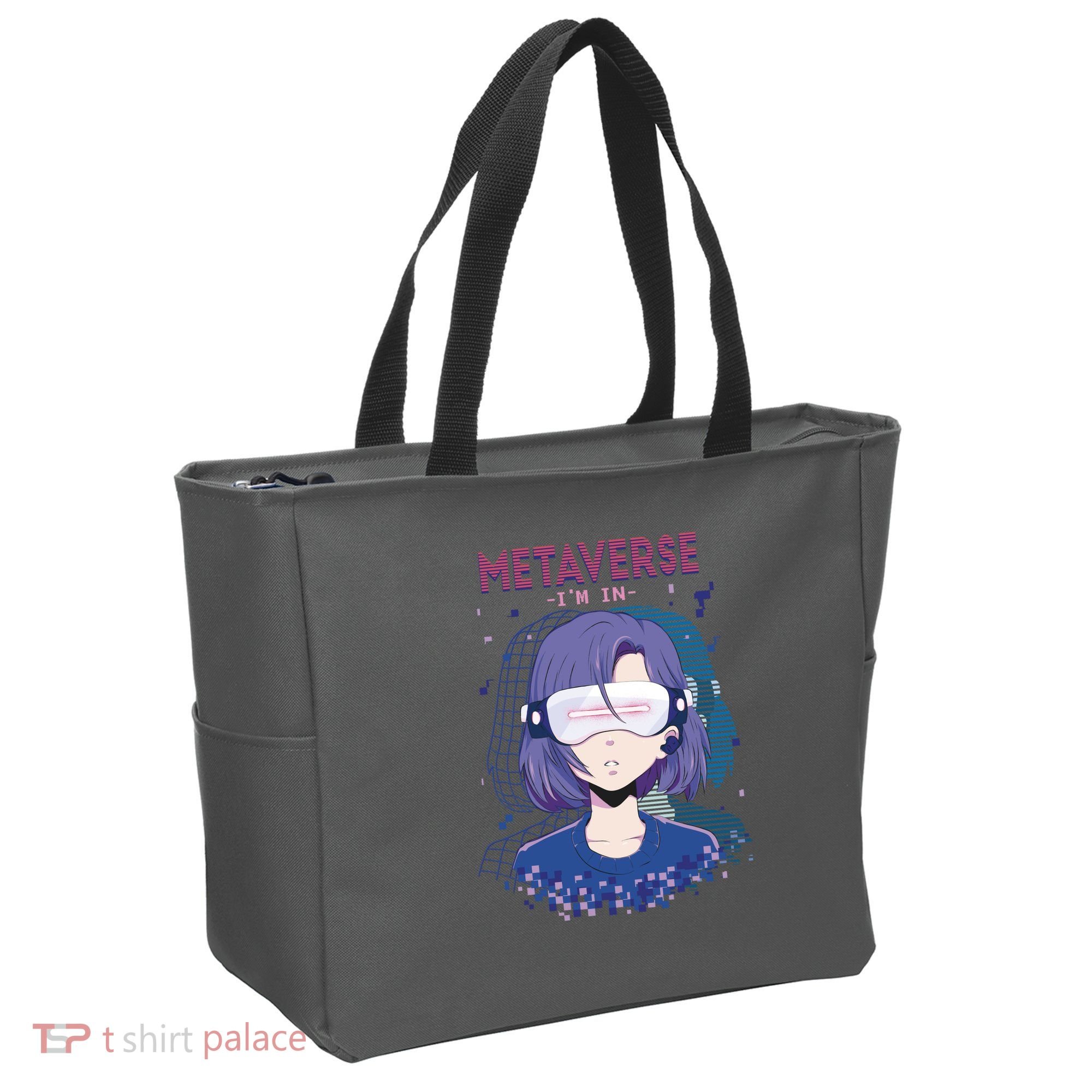 Metaverse I'm In Anime Tote Bag