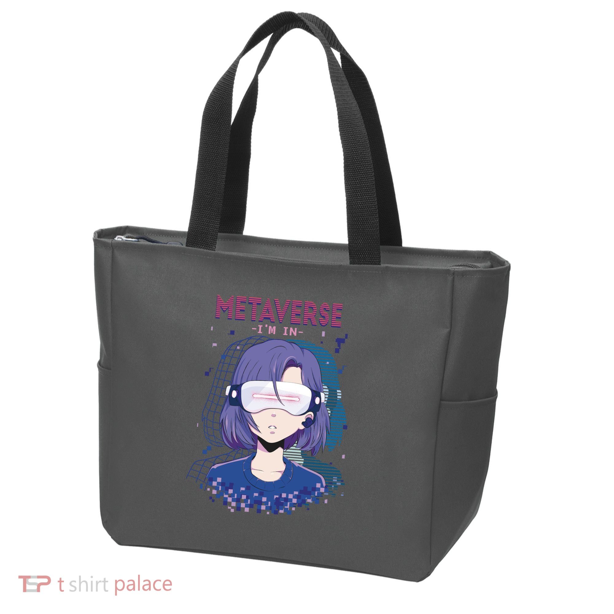 Metaverse I'm In Anime Tote Bag