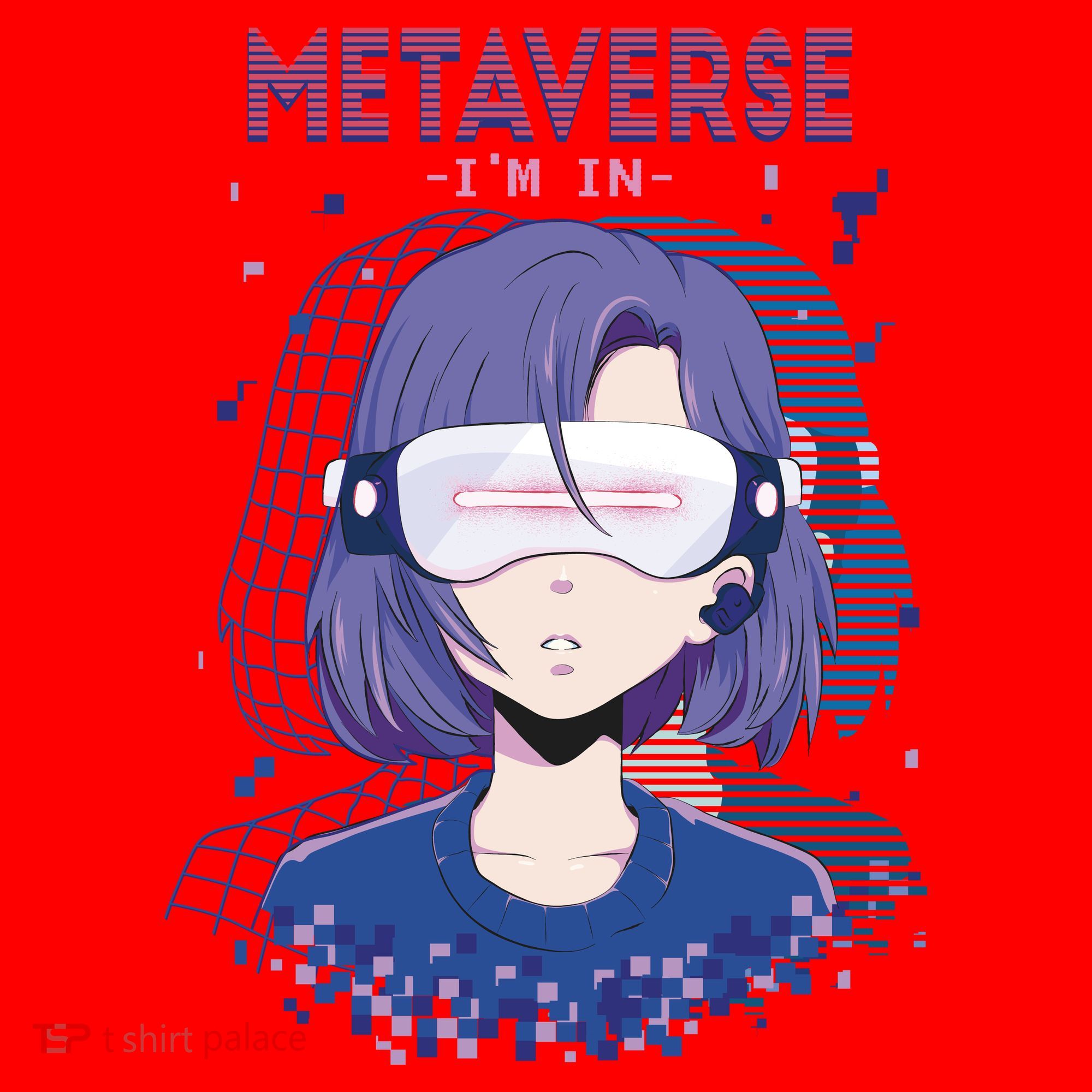 Metaverse I'm In Anime Santa Hat