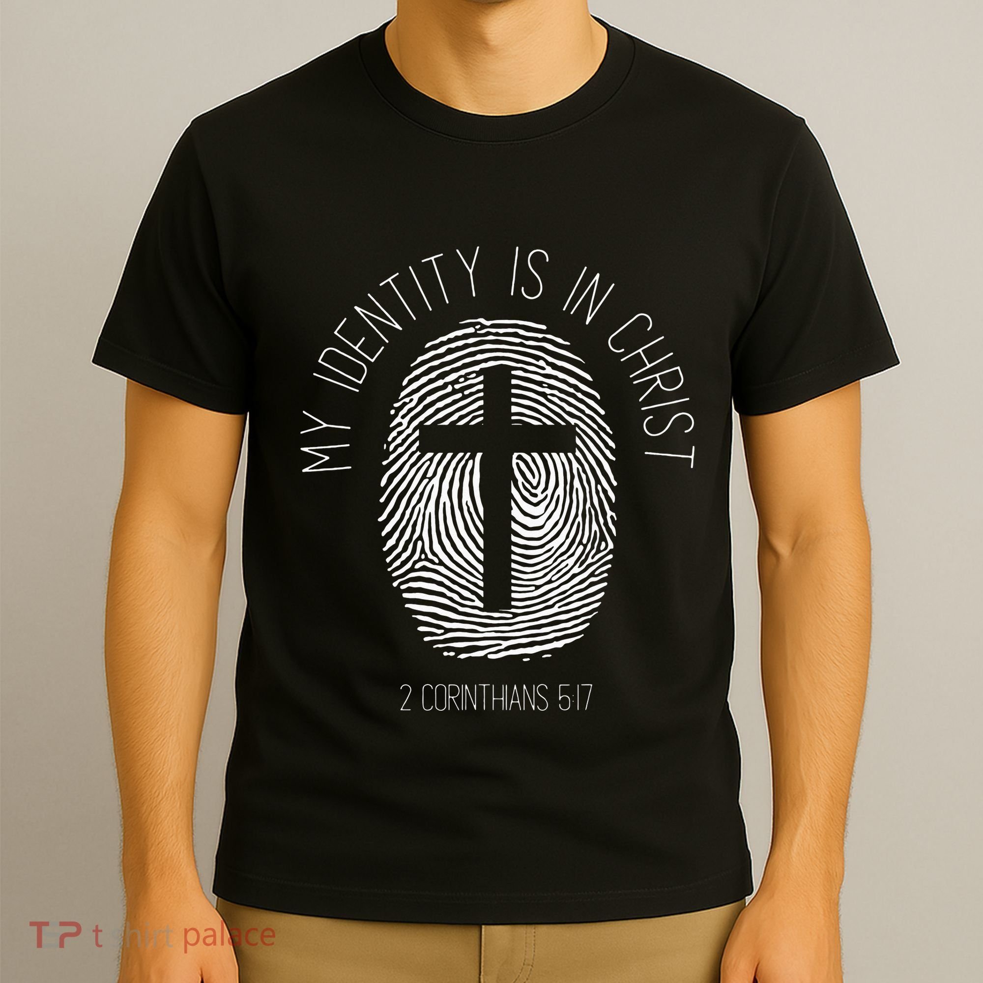 My Identity Is In Christ Jesus Christian Bible Verse T-Shirt
