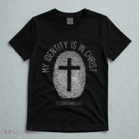 My Identity Is In Christ Jesus Christian Bible Verse T-Shirt thumb 5