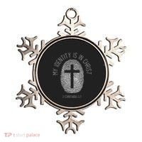 My Identity Is In Christ Jesus Christian Bible Verse Ornament thumb 0