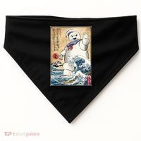 Marshmallow In Japan Marshmazilla USA-Made Doggie Bandana thumb 0
