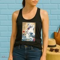 Marshmallow In Japan Marshmazilla Women's Tank Top thumb 2