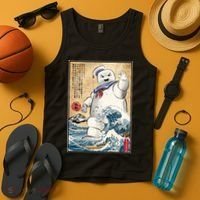 Marshmallow In Japan Marshmazilla Tank Top thumb 4