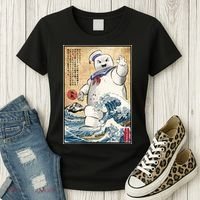 Marshmallow In Japan Marshmazilla Women's T-Shirt thumb 3