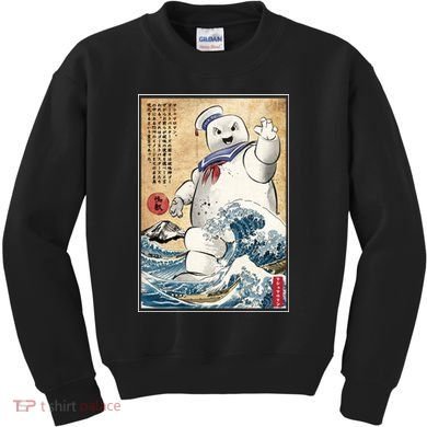 Marshmallow In Japan Marshmazilla Kids Sweatshirt