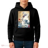 Marshmallow In Japan Marshmazilla Kids Hoodie thumb 4
