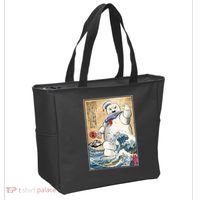 Marshmallow In Japan Marshmazilla Tote Bag thumb 2