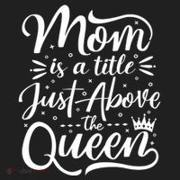 Mom Is Just A Title Above The Queen Tumbler thumb 3