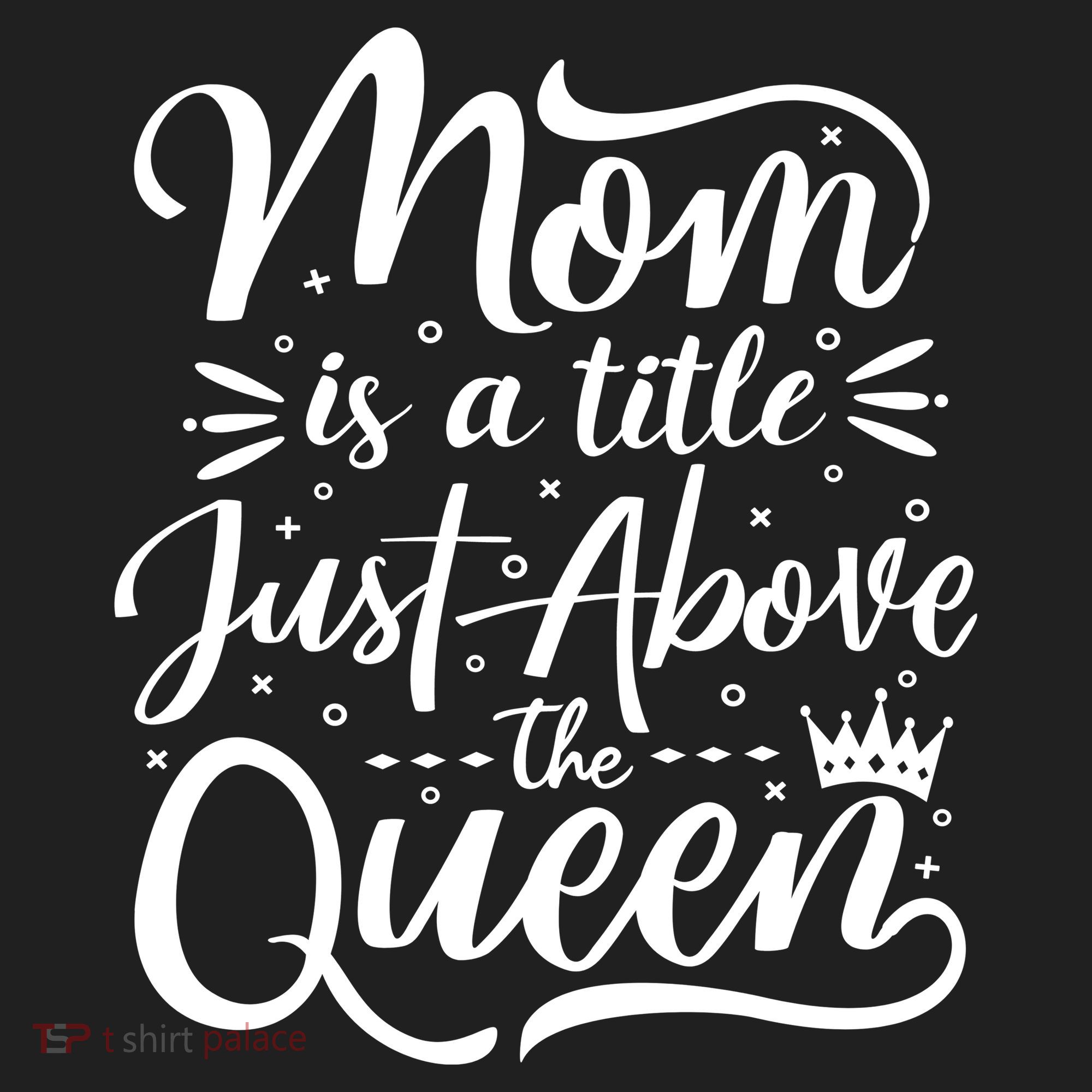 Mom Is Just A Title Above The Queen Tumbler