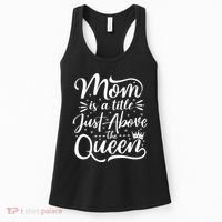 Mom Is Just A Title Above The Queen Women's Tank Top thumb 0