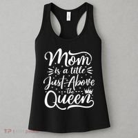 Mom Is Just A Title Above The Queen Women's Tank Top thumb 3