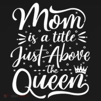 Mom Is Just A Title Above The Queen Women's Tank Top thumb 5