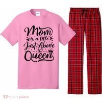 Mom Is Just A Title Above The Queen Pajama Set thumb 0