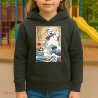 Marshmallow In Japan Kids Hoodie thumb 3