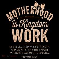 Motherhood Is Kingdom Work Coquette Bow Christian Mom Coffee Mug thumb 5