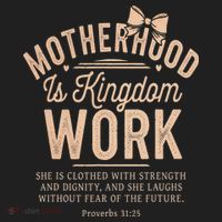 Motherhood Is Kingdom Work Coquette Bow Christian Mom Hat thumb 2