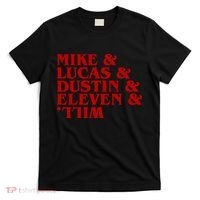 Mike & Lucas & Dustin & Elevin & Will T-Shirt thumb 0