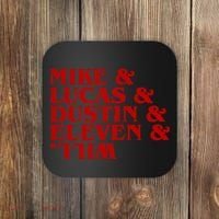Mike & Lucas & Dustin & Elevin & Will Coaster thumb 0