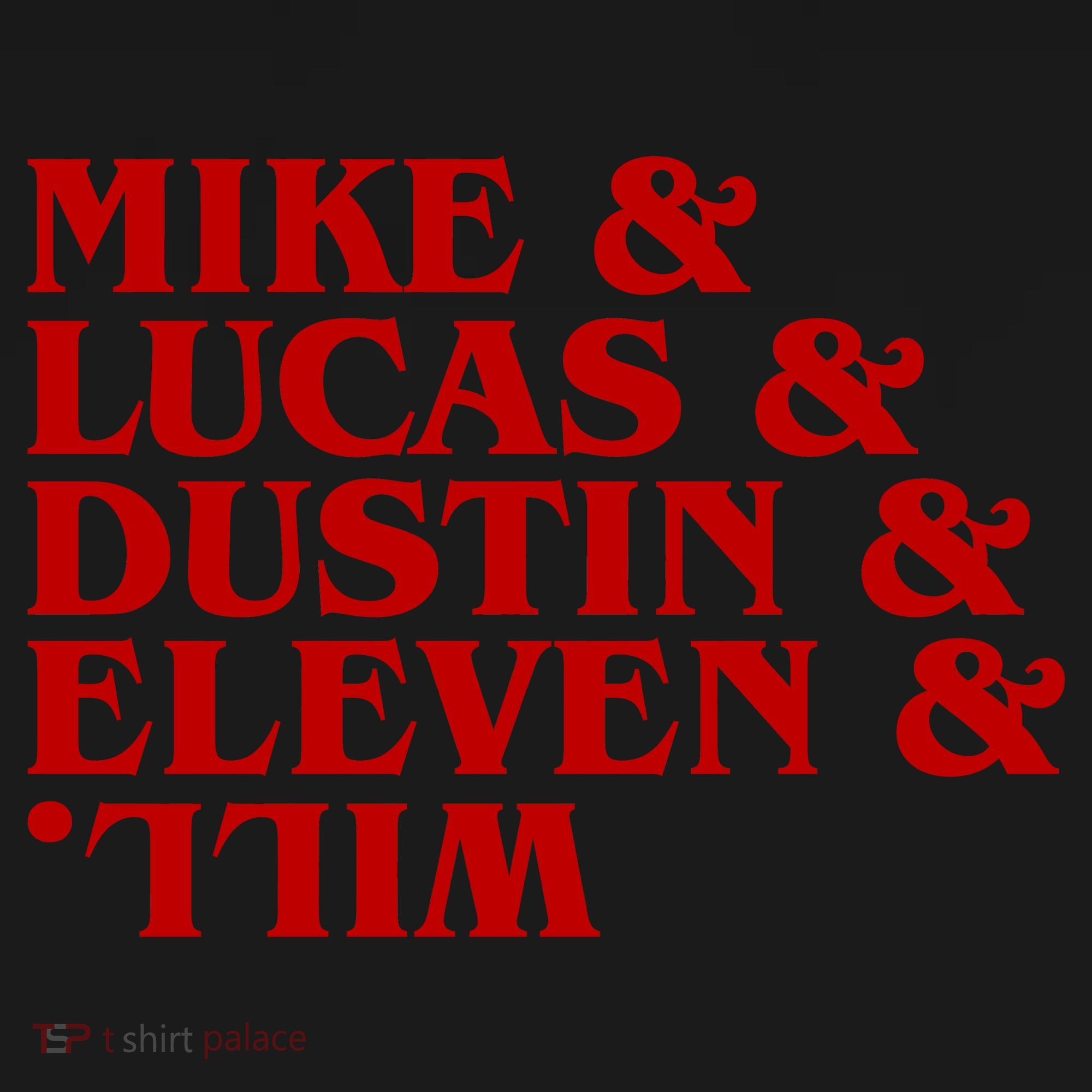 Mike & Lucas & Dustin & Elevin & Will Coaster