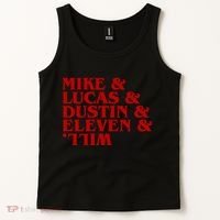 Mike & Lucas & Dustin & Elevin & Will Tank Top thumb 2