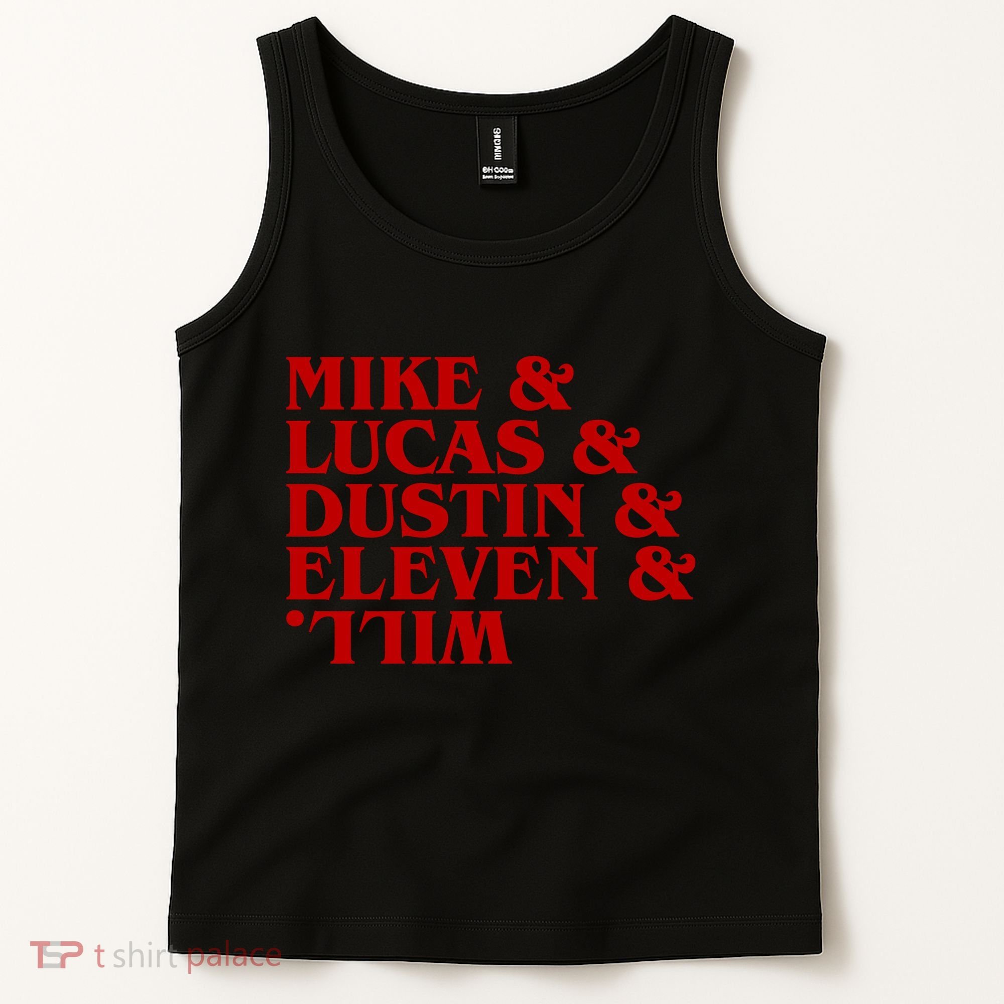Mike & Lucas & Dustin & Elevin & Will Tank Top