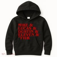 Mike & Lucas & Dustin & Elevin & Will Kids Hoodie thumb 0
