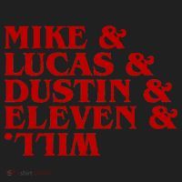 Mike & Lucas & Dustin & Elevin & Will Kids Plaid Pajama Set thumb 2
