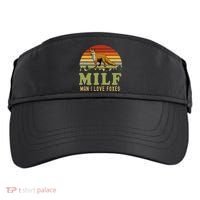 Man I Love Foxes Funny Milf Party Joke For Fox Lover Adult Drive Performance Visor thumb 0