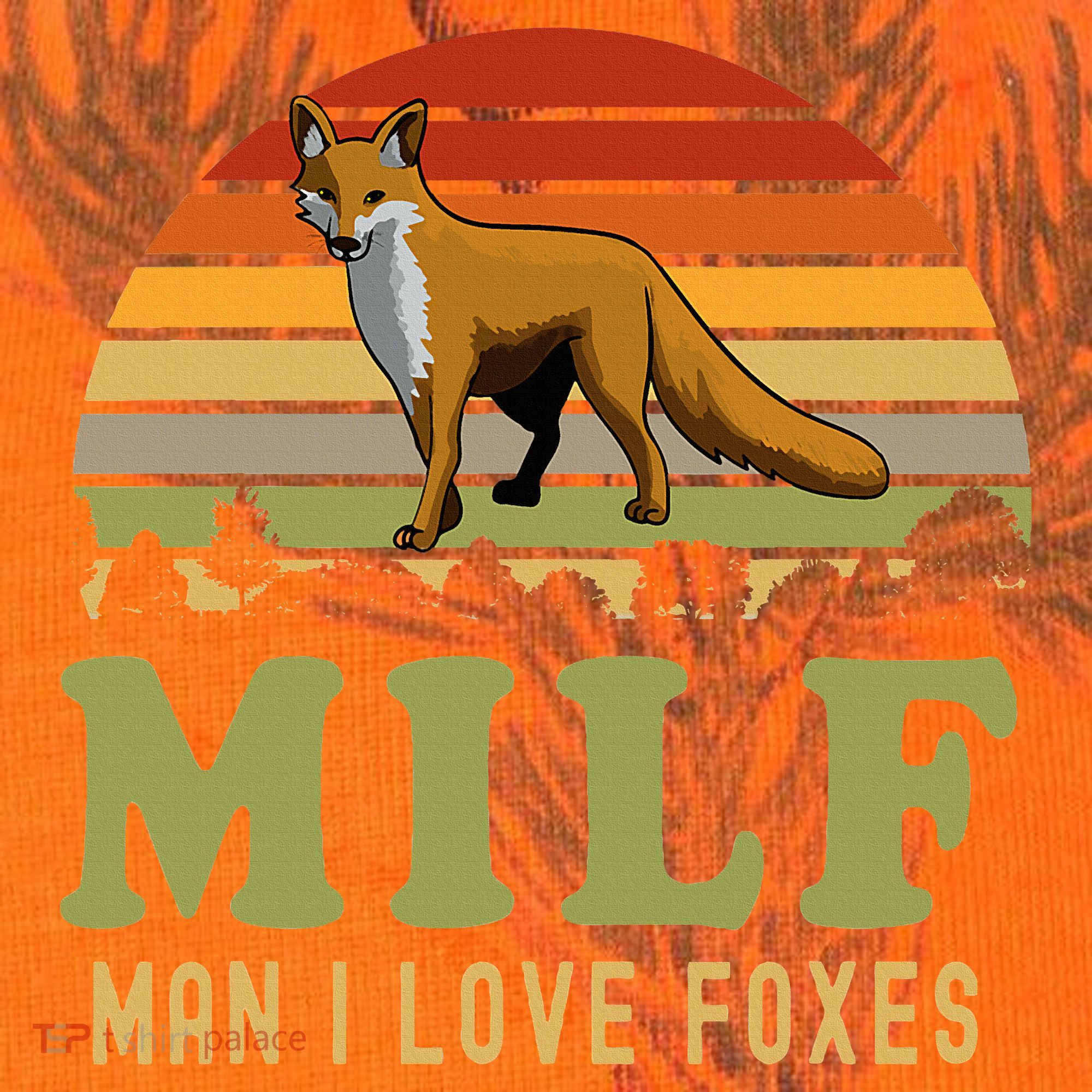 Man I Love Foxes Funny Milf Party Joke For Fox Lover Kati Licensed 12" Camo Cuffed Beanie
