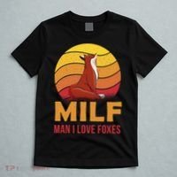 Man I Love Foxes MILF Funny T-Shirt thumb 5