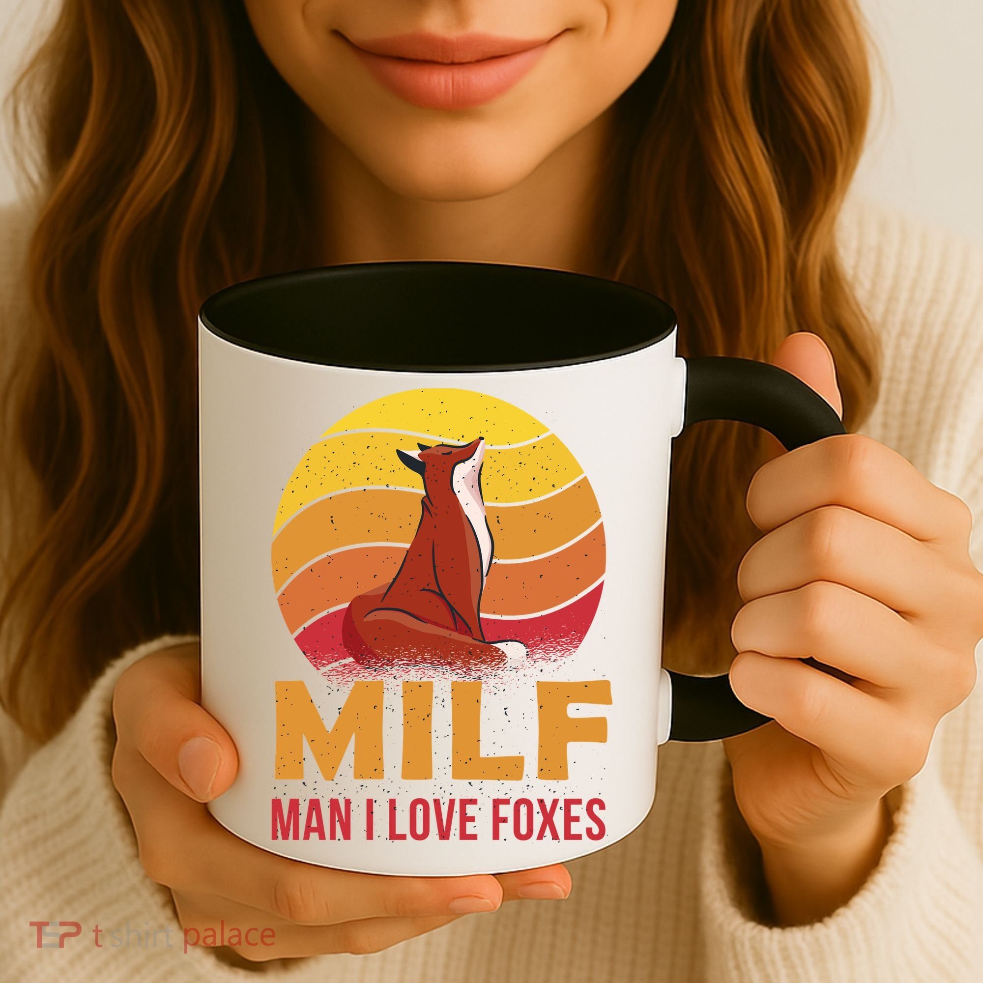 Man I Love Foxes MILF Funny Coffee Mug