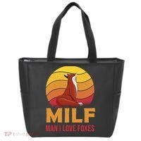 Man I Love Foxes MILF Funny Tote Bag thumb 0