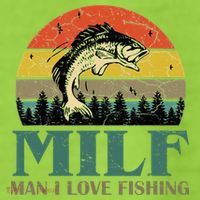 Man I Love Fishing Funny Adult Drive Performance Visor thumb 2