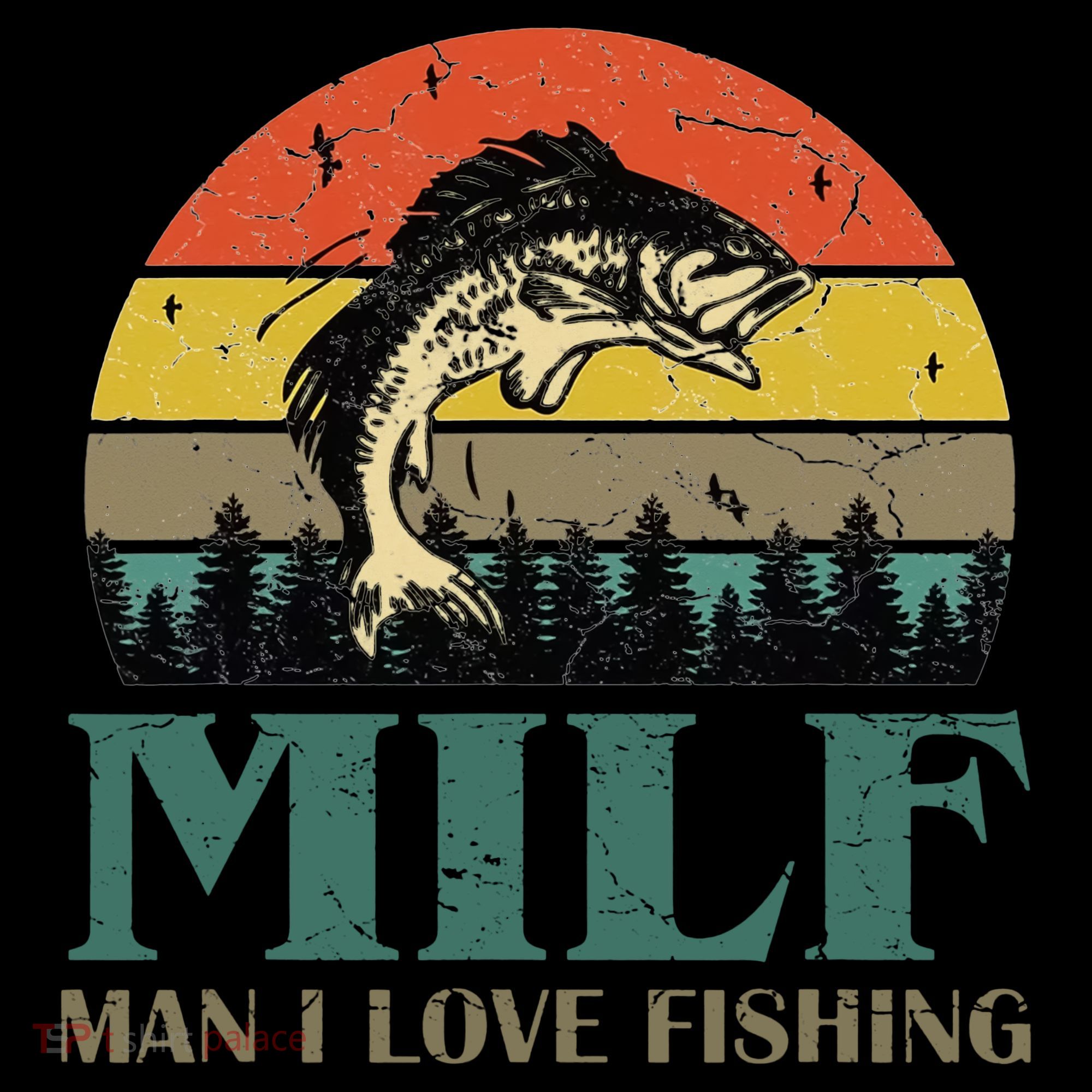 Man I Love Fishing Funny Kids Colorblock Raglan Jersey