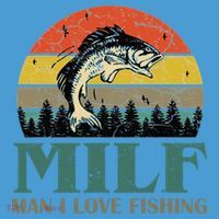 Man I Love Fishing Funny Tie Dye Hoodie thumb 2